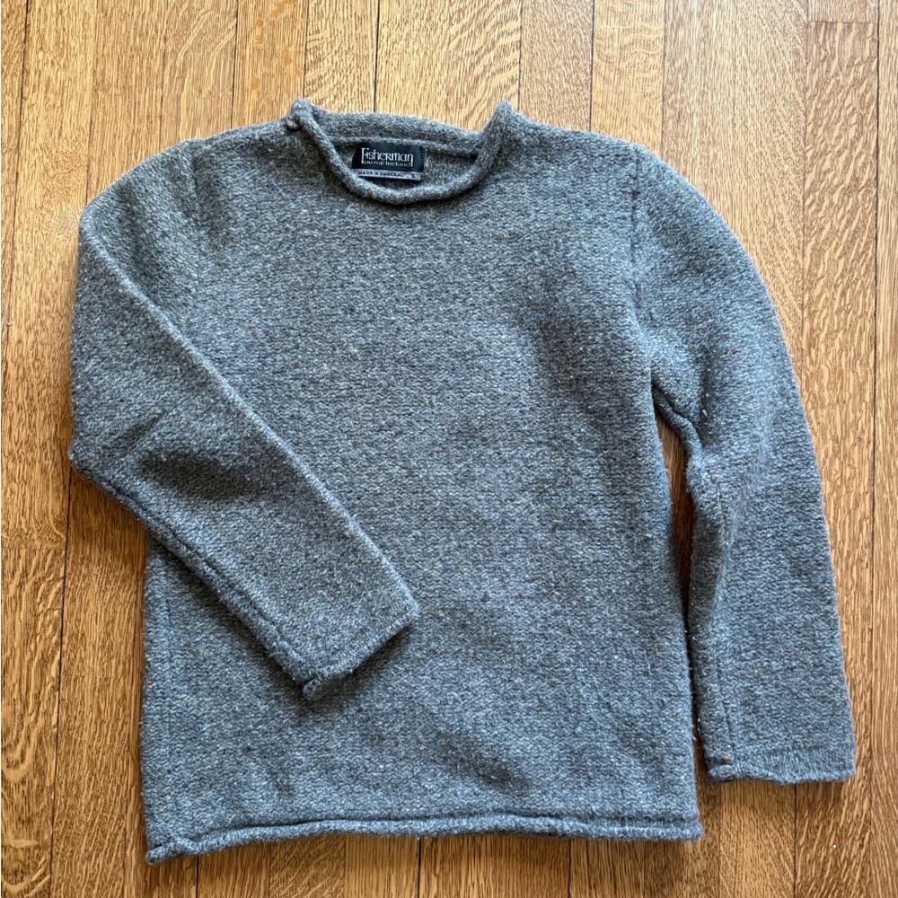 Irish Gray Sweater from Donegal